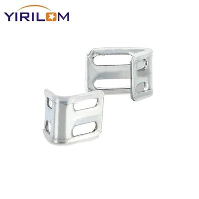 Accesorios de muebles Sofá de resorte Zigzag Clips metálicos de 4 agujeros Clips de resorte