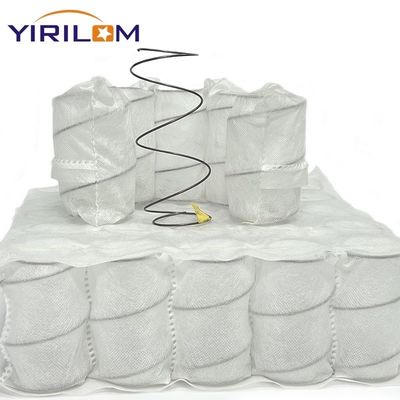 Blanco 18 * 18 * 4 pulgadas de bolsillo para el sofá