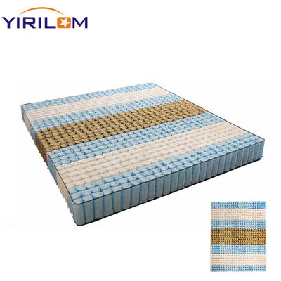 Muelle de bolsillo de colchón personalizado de 2.2 mm de alambre de acero Muelle de bolsillo para colchón