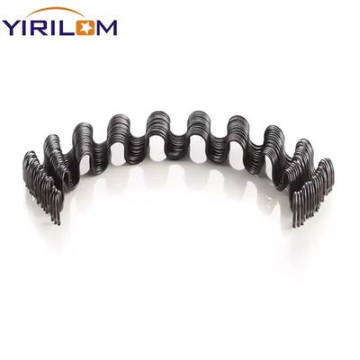 Sofá rodante galvanizado de resorte negro de zigzag