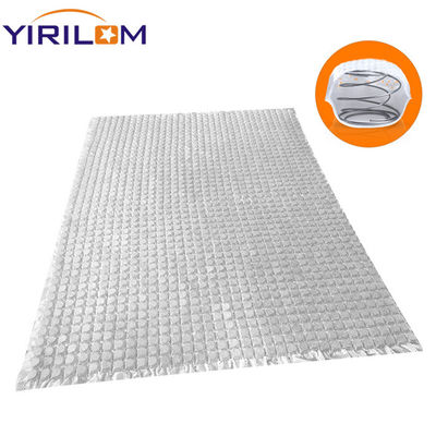 Tamaño completo personalizado de 2,0 mm de alambre de acero de 18 cm de altura colchón blanco de bolsillo