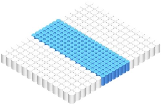 2.2mm Material de alambre de acero de alto carbono colchón de resorte unidad de resorte de bolsillo
