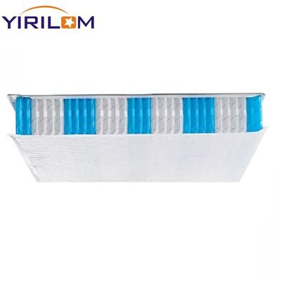 Unidad de resorte de bolsillo de colchón 2.2mm Unidad de bobinas de resorte de bolsillo de acero