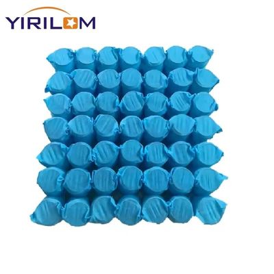 Unidad de bobina de resorte de bolsillo con cojines de sofá de acero de 1.8 mm azules personalizados