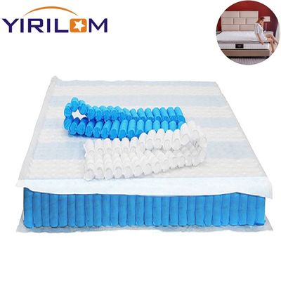 23 cm de altura de resorte de bolsillo Unidad 5 Zona de diseño de resorte de bolsillo para productos de ropa de cama personalizables