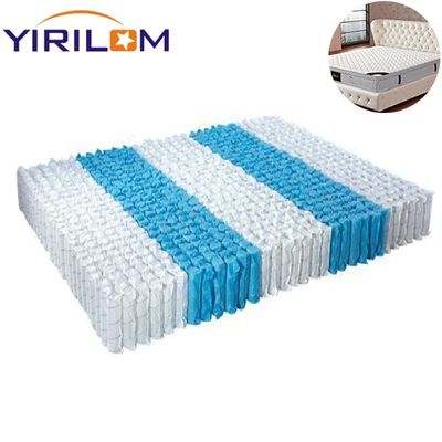 23 cm de altura de resorte de bolsillo Unidad 5 Zona de diseño de resorte de bolsillo para productos de ropa de cama personalizables