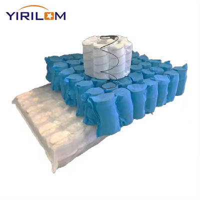 Fábrica de resorte de bolsillo de 4' de altura resorte de bobina de bolsillo para el asiento del sofá cojín del sofá