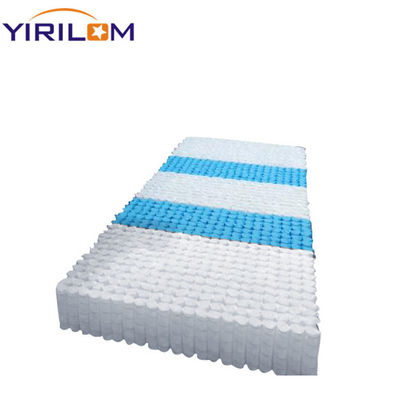 Personalizar 1.8mm doble tamaño 1-3-5-7 Zona de bolsillo de la unidad de resorte para colchón