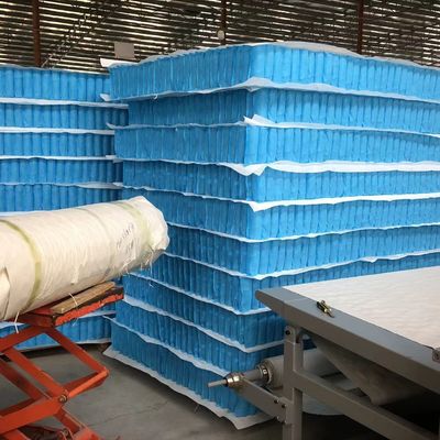 Unidad de resorte de bolsillo de colchón de alambre de acero de alto carbono con opciones de zona 1/3/5/7 para un soporte óptimo