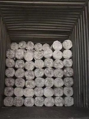Unidad de resorte de bolsillo de colchón con sistema de resorte de bobina de colchón envuelto individualmente