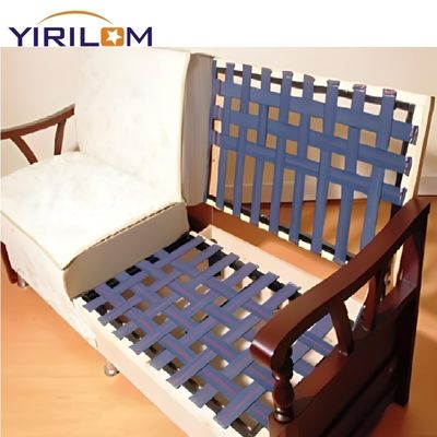 Sofá Elastic Webbing Tapicería bricolaje Sofá silla Sofá cinturón de asiento Reemplazo de tapicería Modificación cinturón de elasticidad 1,5 pulgadas 50 pies (verde)