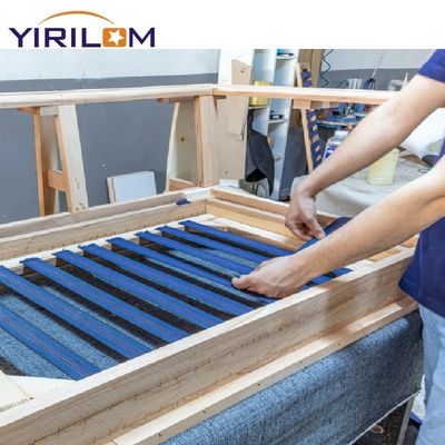 Fabricación de materiales para el sofá Fabricación de material para el sofá Cinturón de cinta de sofá material para el sofá