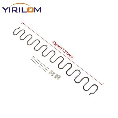 Sofá personalizado de reemplazo silla Muelles, Muebles Muelle con clips, 45cm 50cm 60cm 65cm 70cm Largo Ressort Hardware Nicle