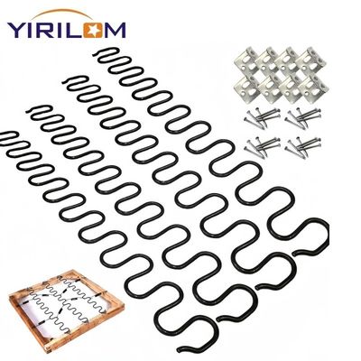 Sofá personalizado de reemplazo silla Muelles, Muebles Muelle con clips, 45cm 50cm 60cm 65cm 70cm Largo Ressort Hardware Nicle