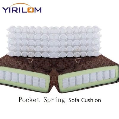 Productos de resorte de bobina de bolsillo de sofá comprimido o laminado para cojines de sofá