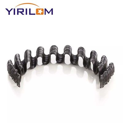 Muelle de zigzag duradero con diámetro de alambre personalizable y altura de arco para accesorios de muebles de sofá