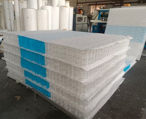 Unidad de resorte de bobina de bolsillo súper silenciosa de 20 cm de altura para muebles de dormitorio de colchón