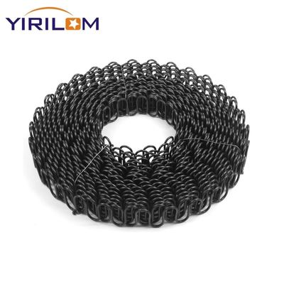 Resorte en zigzag de calibre 8 y longitud personalizable, con un diámetro de 4,00 mm, para soporte y flexibilidad de sofás