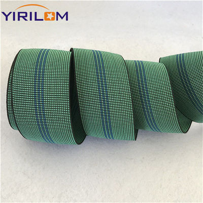 5.0cm de ancho Tejido de goma elástica con poliéster de nylon para accesorios interiores del sofá