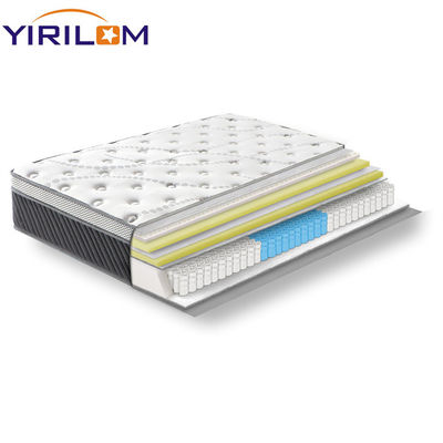 Unidad de resorte de bolsillo de 3 zonas con diámetro de alambre de 2.0 mm para colchón de muebles