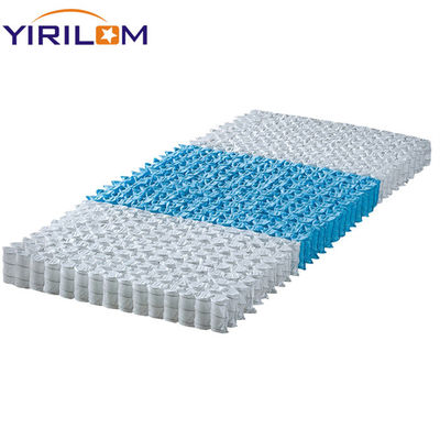 Unidad de resorte de bolsillo de 3 zonas con diámetro de alambre de 2.0 mm para colchón de muebles
