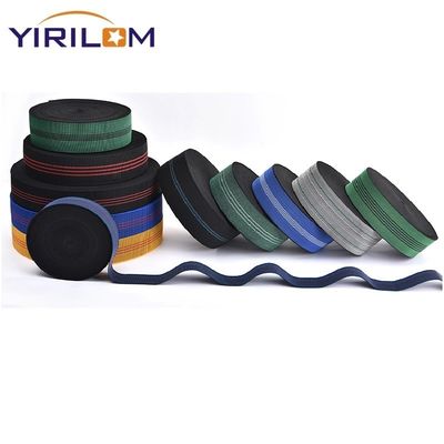 5.0 mm de ancho de poliéster de nylon elástico de sofá correa