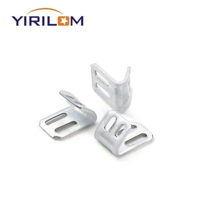 Clip de resorte de 4 agujeros de acero inoxidable moderno medio plástico cubierto para accesorios de equipos de sofá