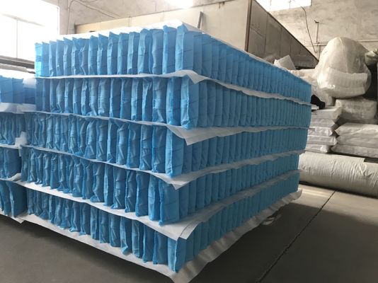Cuatro caras de refuerzo de posicionamiento de apoyo de bolsillo de bobina de resortes para el colchón de muebles