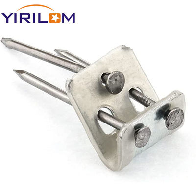 Accesorios de hardware para sofás sin óxido de OEM 5 agujeros clip de resorte de zigzag de metal