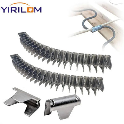 Cuadro de colchón Clip Staple M66 Clip de resorte de acero Staple para sofás Cuadro de cama U Clips Staples para colchón