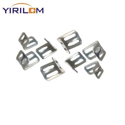 4 agujeros de metal plástico Zig Zag Clip de resorte para fijación Grapa De Resorte Para Sofá Clip de resorte de cama