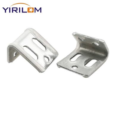 Clip de resorte cubierto de plástico a la mitad y cincado con 5 agujeros para muelles sinuosos de muebles de sofá