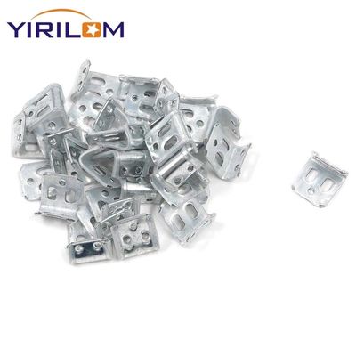 Clampada de resorte de sofá sujetador duradero cuatro agujeros de plástico cubierto de sofá clips para muebles