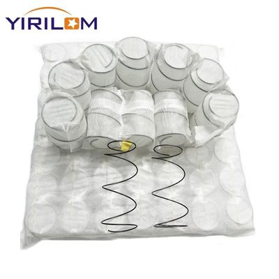 18*18*4 pulgadas de acero de carbono alto con 80gm de tejido bobinas de resorte de bolsillo para el cojín del sofá