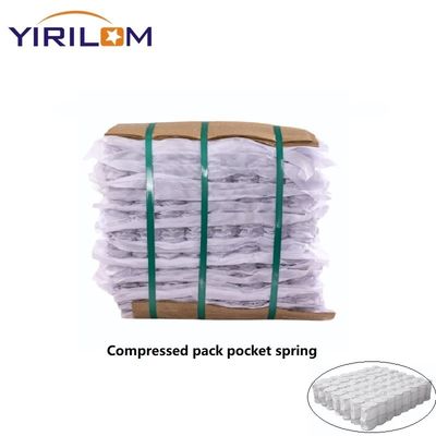 18*18*4 pulgadas cómodas bobinas de resorte de bolsillo almohadón para soporte de sofá