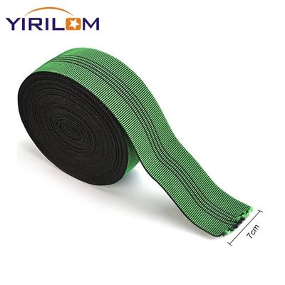 Tejido de caucho de alta elasticidad con poliéster de nylon para accesorios interiores del sofá
