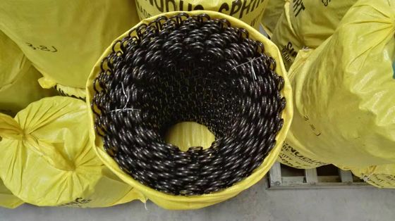 Resorte en zigzag en forma de S, personalizado en longitud, con recubrimiento epoxi negro, para soporte de sofá