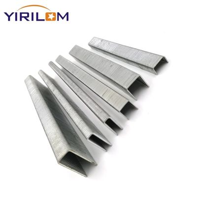Enmarcado de muebles grapas galvanizadas pistola neumática pliegador clavos anillo en C para colchón