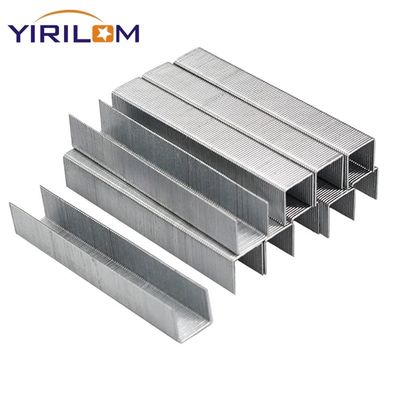 Enmarcado de muebles grapas galvanizadas pistola neumática pliegador clavos anillo en C para colchón