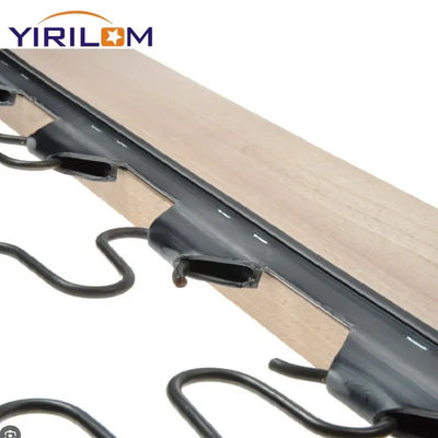 200m de longitud de nylon / PP de plástico de fijación de la cinta de clip para el sofá Zigzag Primavera con 10cm/12cm/15cm de distancia entre nudos