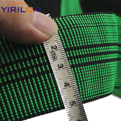 Fabrica directa 50mm verde elástica de la cuerda de la telaraña para tapicería Muebles de espalda Sofá