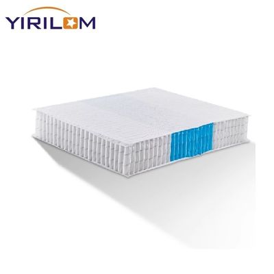 Colchones blancos con bobinas de bolsillo de resorte duraderas para muebles domésticos