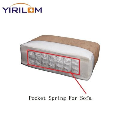 Fábrica OEM Pocket bobina de resorte para el sofá almohadilla bobina de resorte unidad