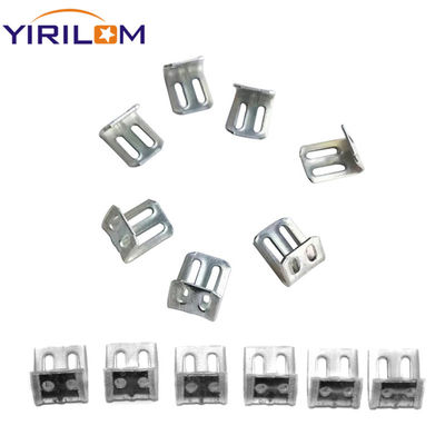Accesorios para el sofá 4 5 agujeros de plata pinzas de resorte Zigzag