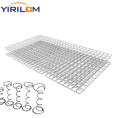 Unidad de resorte de bobina Bonnell de alambre de acero de alto carbono para colchón con altura de resorte de 60-90 mm y certificación CertiPUR-US