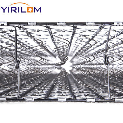 Unidad de resorte de bobina Bonnell de alambre de acero de alto carbono para colchón con altura de resorte de 60-90 mm y certificación CertiPUR-US