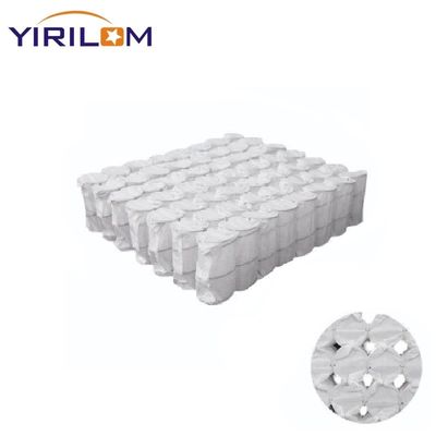 Sofá de acero de 1,8 mm y 2,0 mm de tamaño personalizado Unidad de resorte de bolsillo para el sofá con tejido tejido y diseño de bolsillo individual