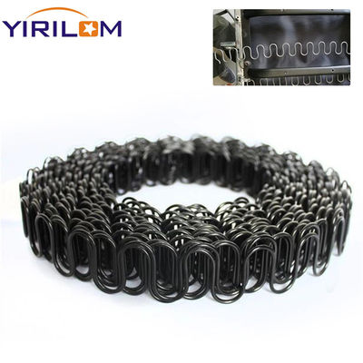 Diámetro de alambre negro de 4.0 mm Zig Zag Primavera para el sofá de la cama o silla
