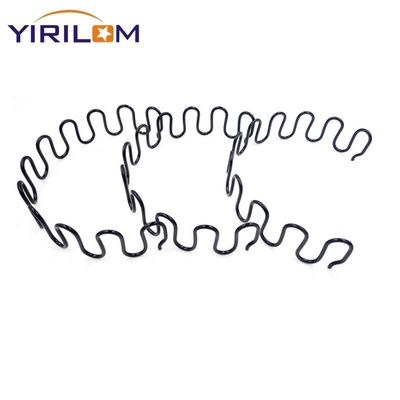 Diámetro de alambre negro de 4.0 mm Zig Zag Primavera para el sofá de la cama o silla