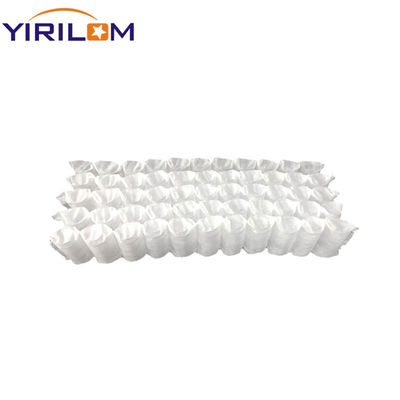 Unidad de resorte de bolsillo para almohada de tejido no tejido de rollo lavable